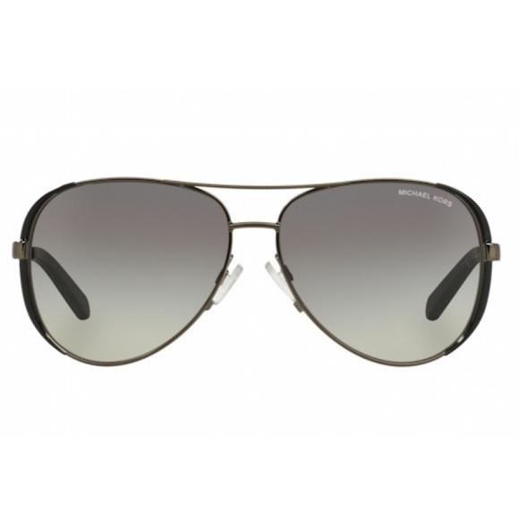 MICHAEL KORS MK 5004 CHELSEA 101311 GUNMETAL / BLACK - Picture 1 of 16